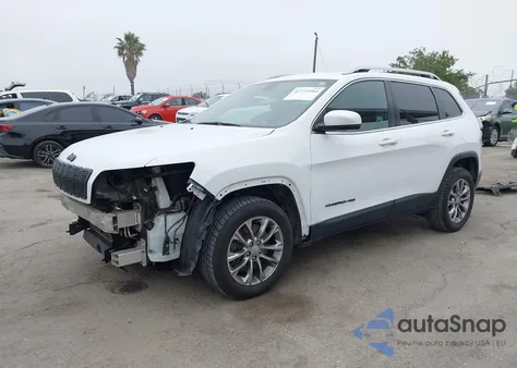 2020 Jeep Cherokee Latitude Plus Fwd from USA, damaged, VIN 1C4PJLLB8LD601289
